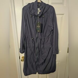 Torrid Longline Nylon Hooded Jacket